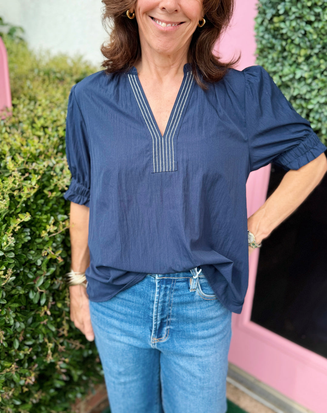 April V-Neck Top