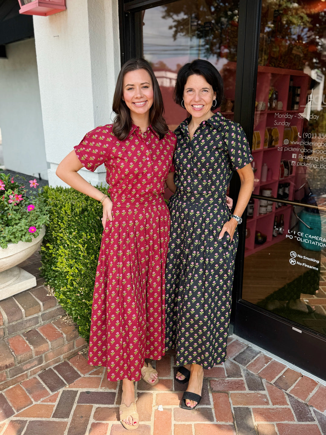 Aubree Floral Midi Set