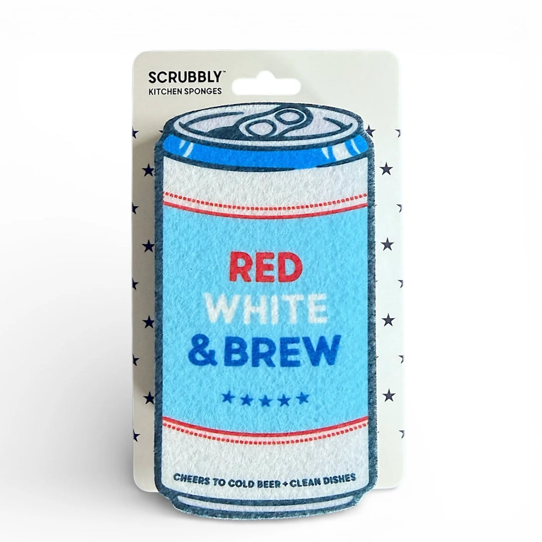 Red, White &amp; Brew Kitchen Scrubbly