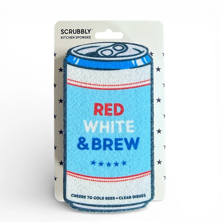 Red, White &amp; Brew Kitchen Scrubbly