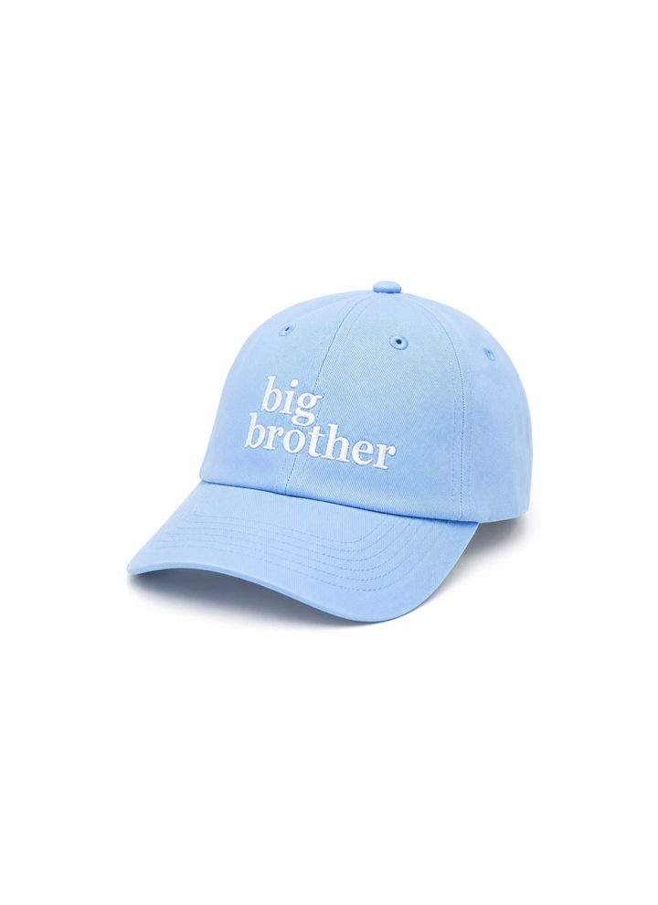 A light blue baseball cap with &