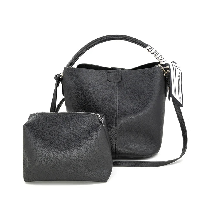 Jennifer Leather Purse - Pickering Boxwood