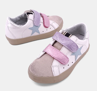 Sunny Metallic Purple Toddler Sneaker by ShuShop