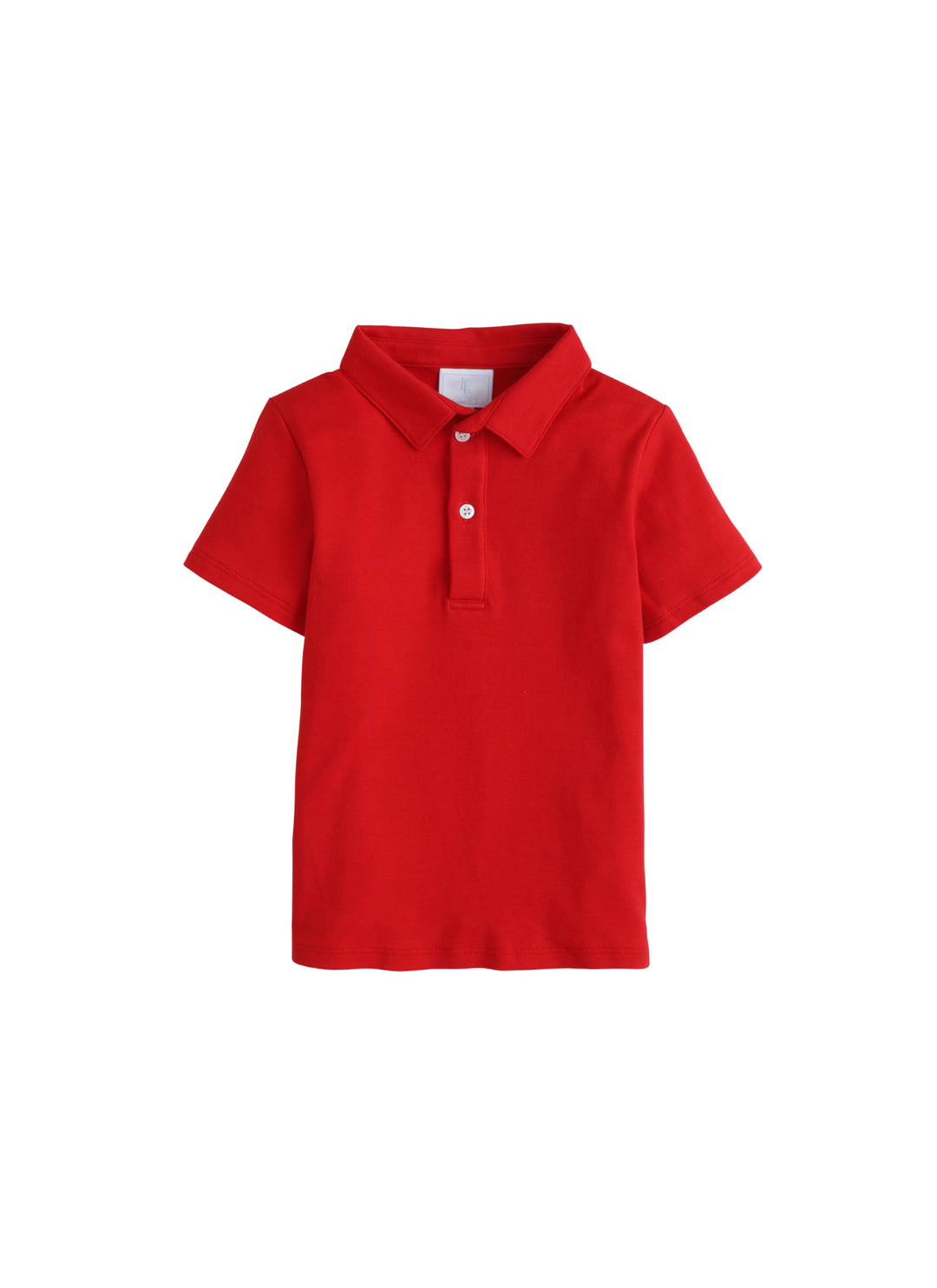 Boy's Short Sleeve Polo Red