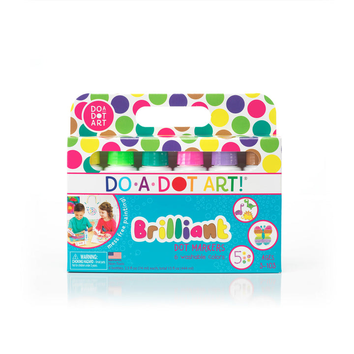 Brilliant 6 Pack Dot Markers by Do A Dot