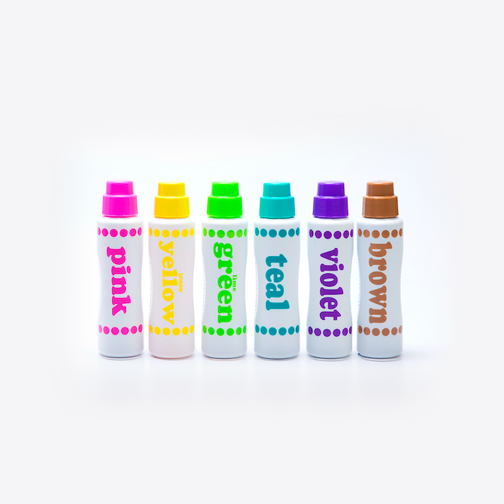 Brilliant 6 Pack Dot Markers by Do A Dot