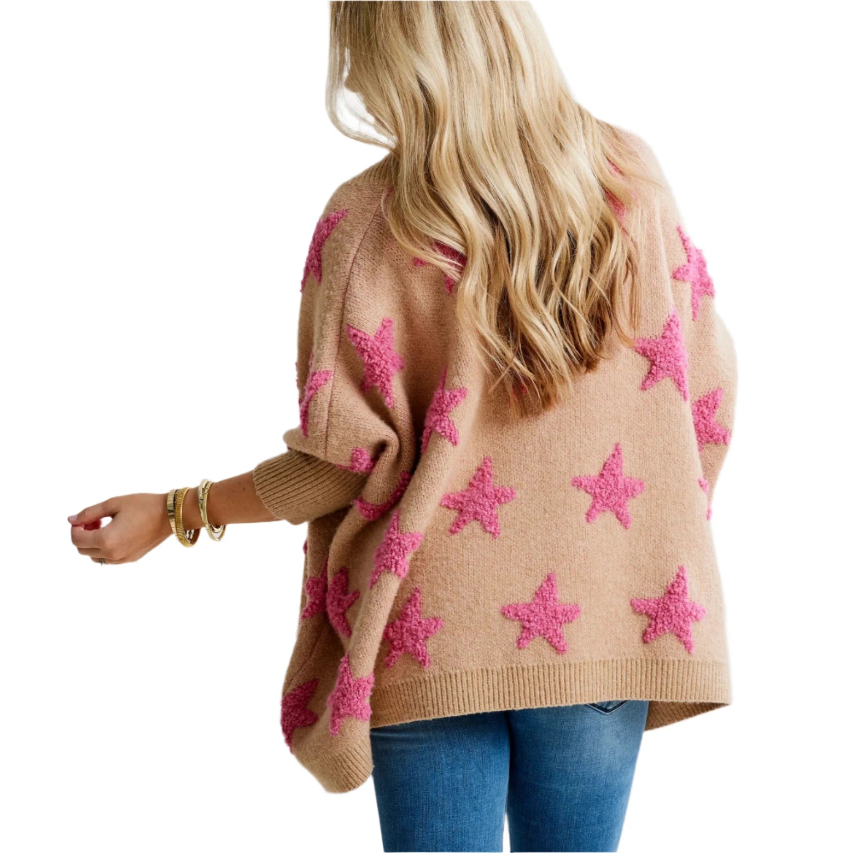  Its cute star design adds a touch of fun and its butter-soft fabric will keep you warm while still looking chic!&nbsp;&nbsp;