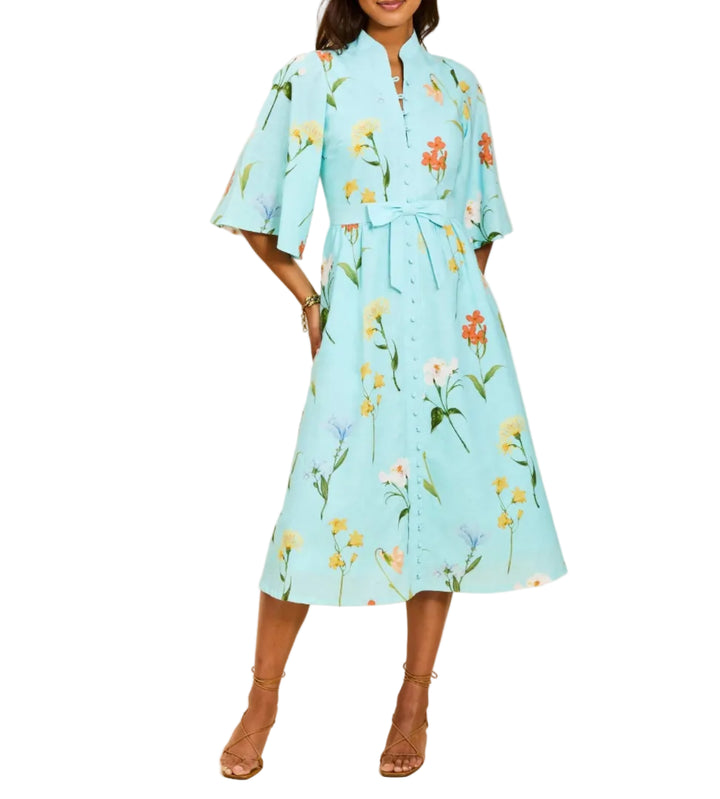 Carmen Midi Dress in Garden Waltz by Mestiza