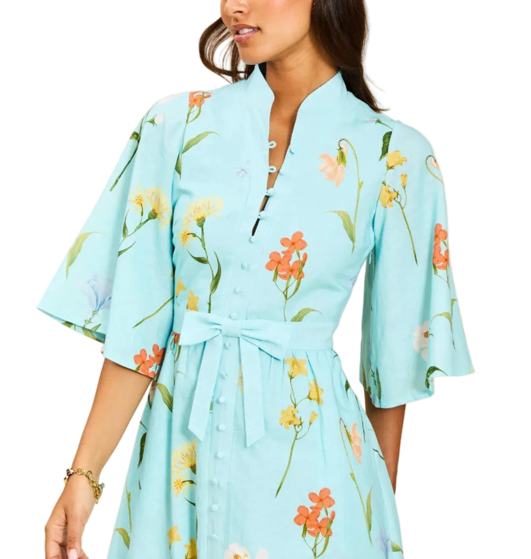 Carmen Midi Dress in Garden Waltz by Mestiza