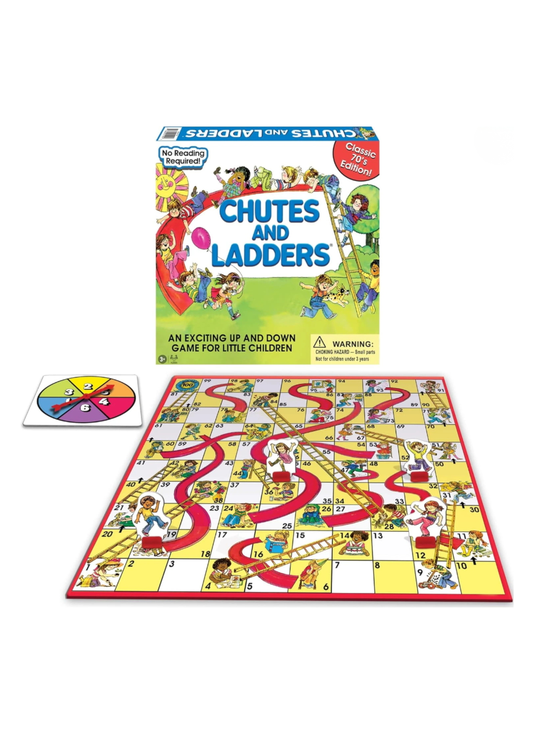 Chutes and Ladders Classic Editon Board Game