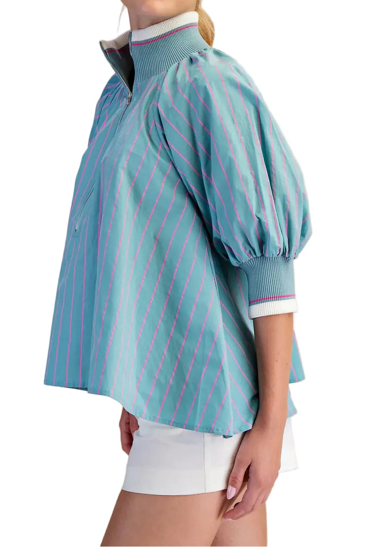 Cierra Mock Neck Top