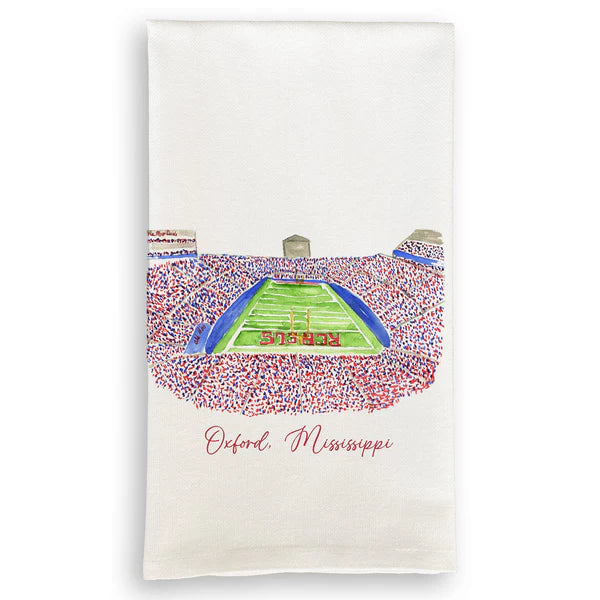 Football Stadium Tea Towel
