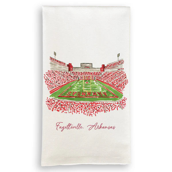 Football Stadium Tea Towel