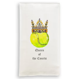 Gift the fun pickleboo or queen of the courts tea towel to your favorite team player.