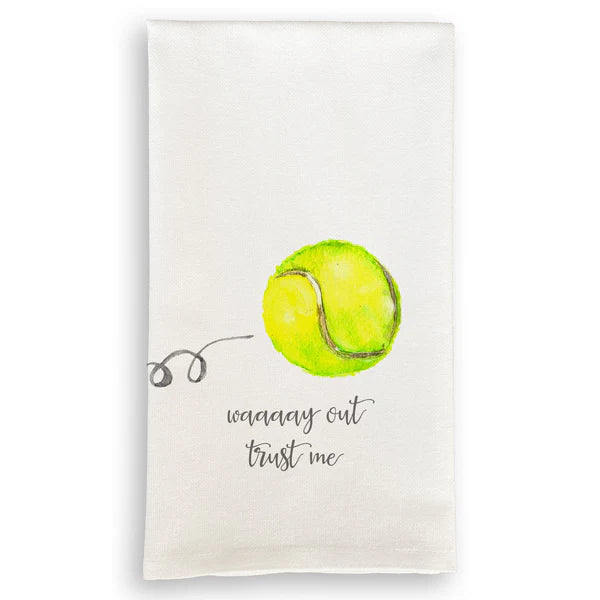 Tennis Dish Towel