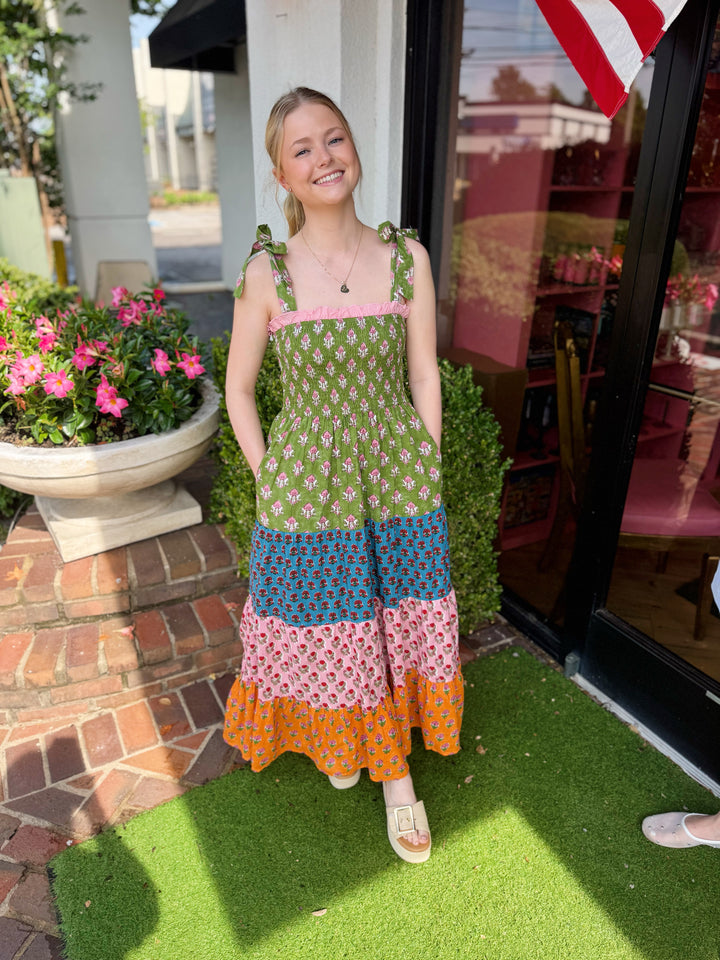 Alison Tiered Maxi Dress