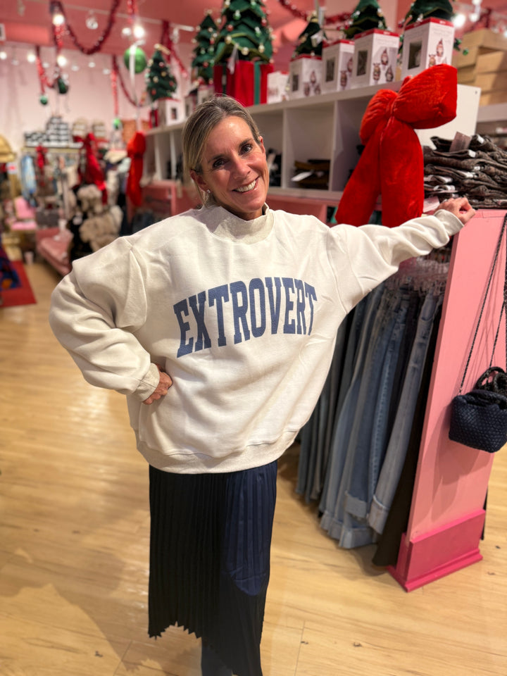 Introvert & Extrovert Reversible Sweatshirt