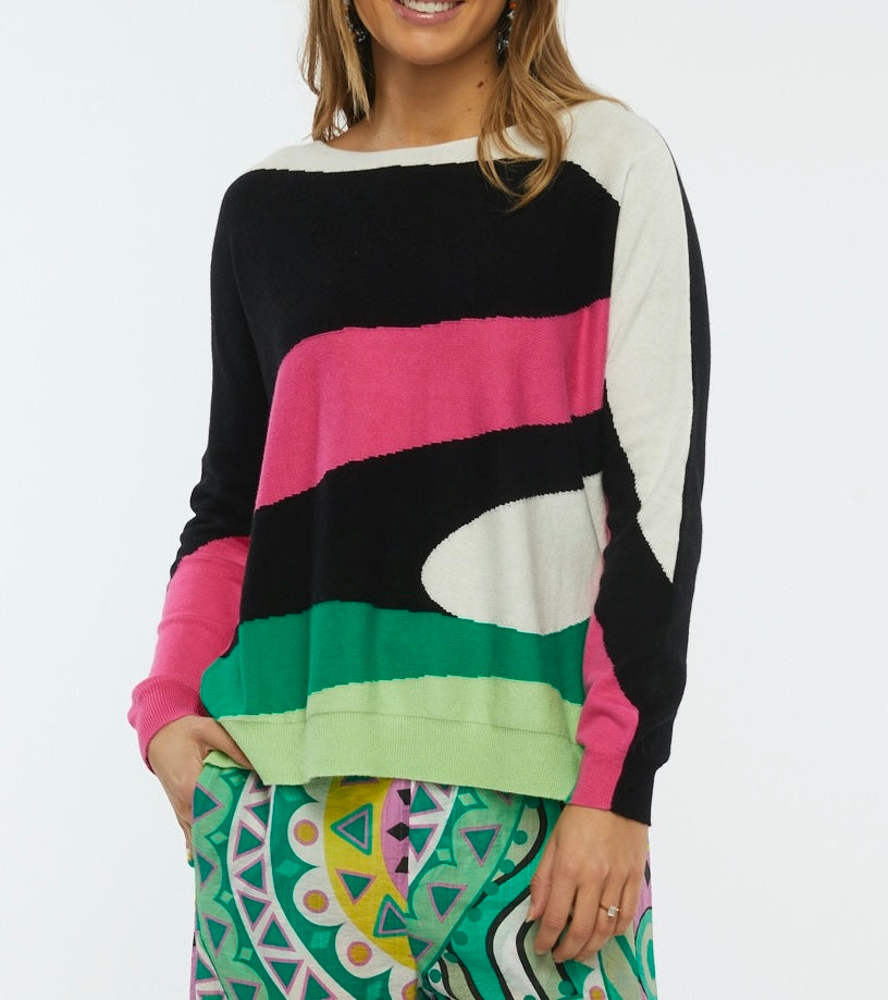Wave Sweater by Zaket & Plover