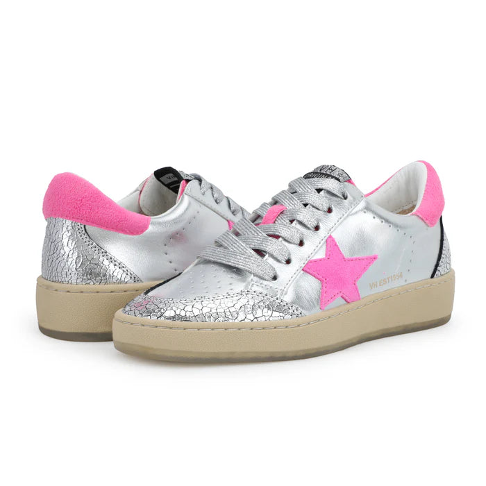 Denisse 42 - Washed Silver/Pink