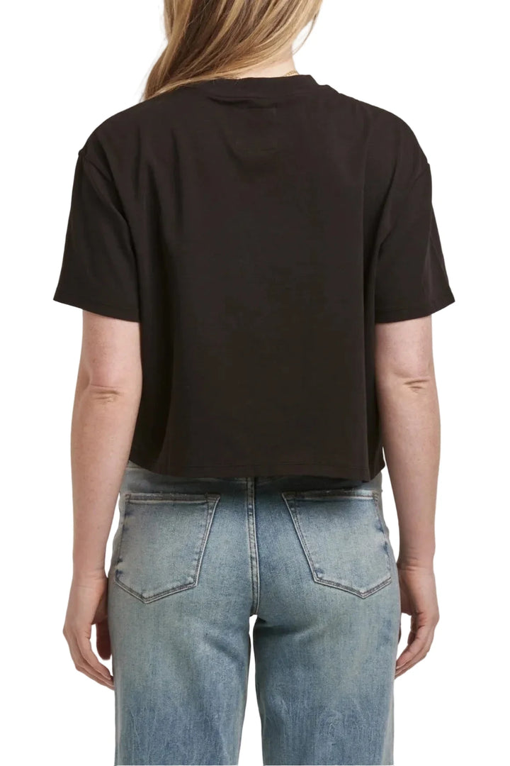 Maddox Boyfriend Jersey Top - Pickering Boxwood