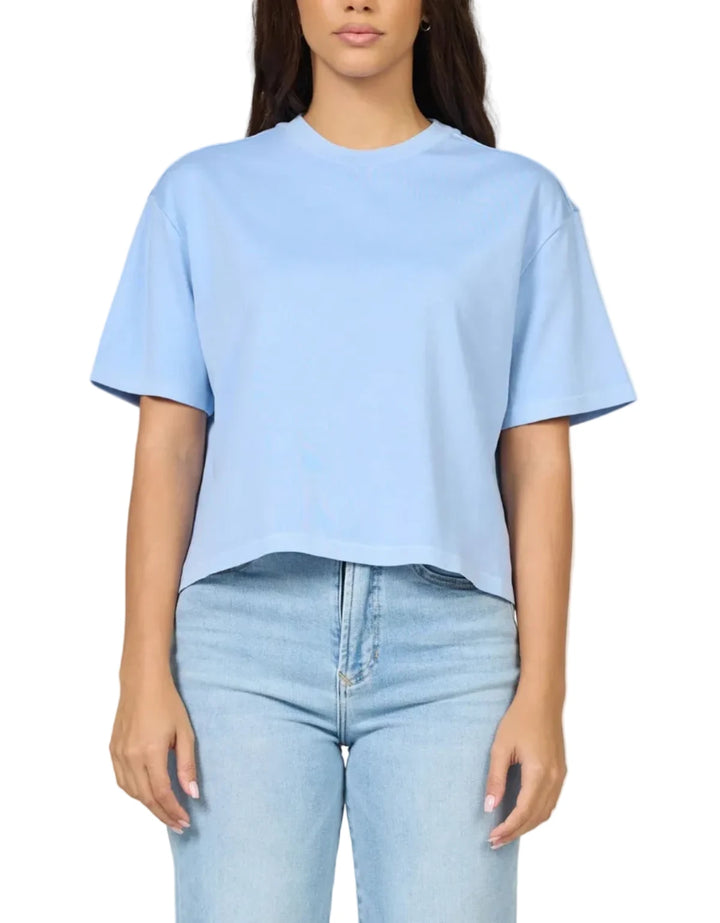 Maddox Boyfriend Jersey Top - Pickering Boxwood