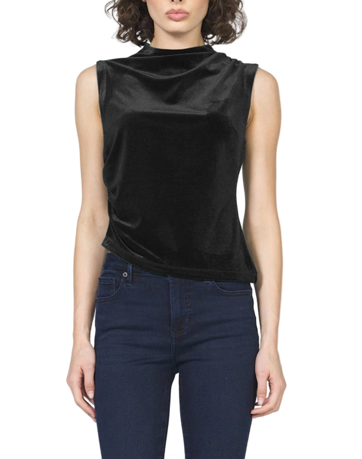 Shaunee Velvet Sleeveless Top by Dear John