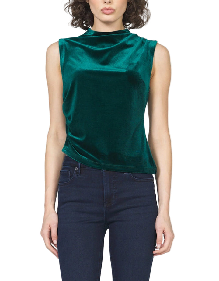 Shaunee Velvet Sleeveless Top by Dear John