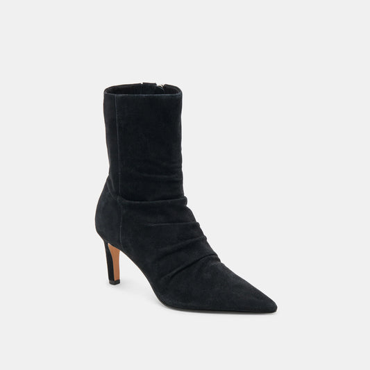 Fernly Boots in Onyx Suede by Dolce Vita 