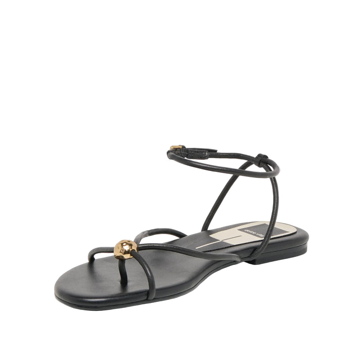 
KENLEY blends casual, comfort, and sophistication. Her intersecting straps climb just above the ankle, with a buckle to keep you secure while you walk. Top it all off with glimmering metal bead at the toe, this is a sandal that attracts effortless attention.