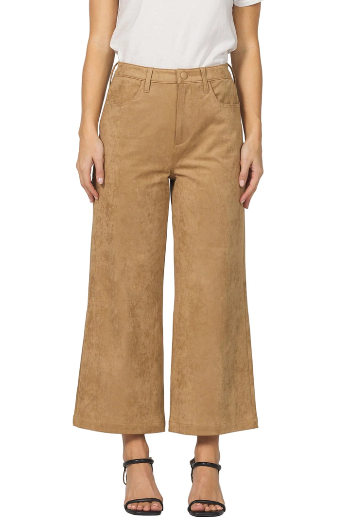 Audrey Wide Leg Pant in Toffee by Dear John