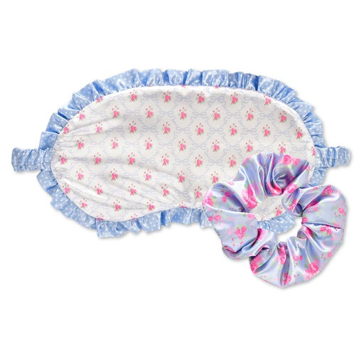 Ditsy Eye Mask and Scrunchie Set