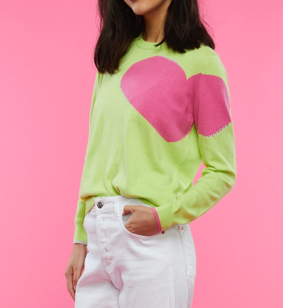Love Patch Sweater by Zaket & Plover