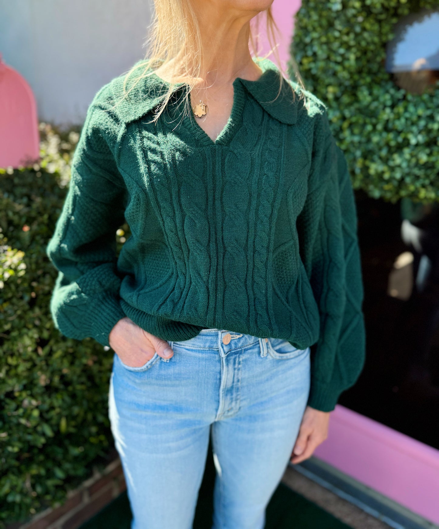 Shawnee Cable Knit Sweater