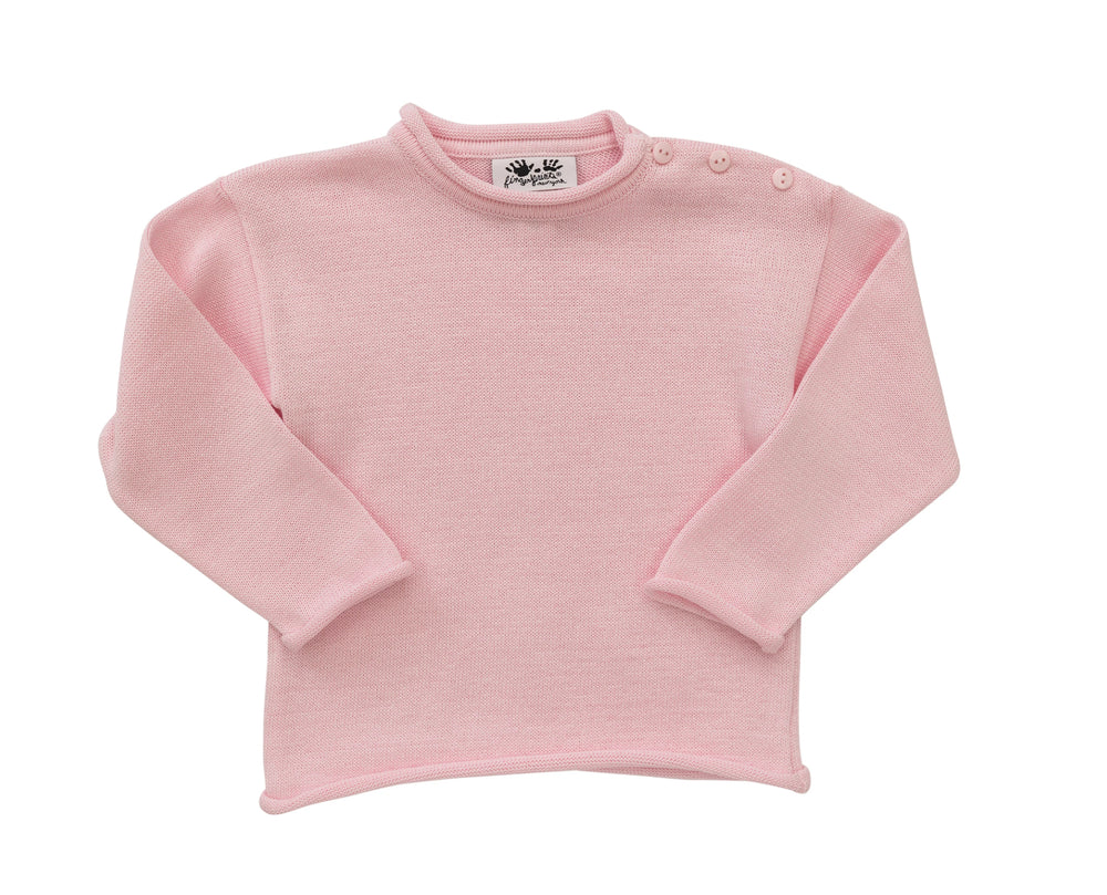 pink sweater rollneck