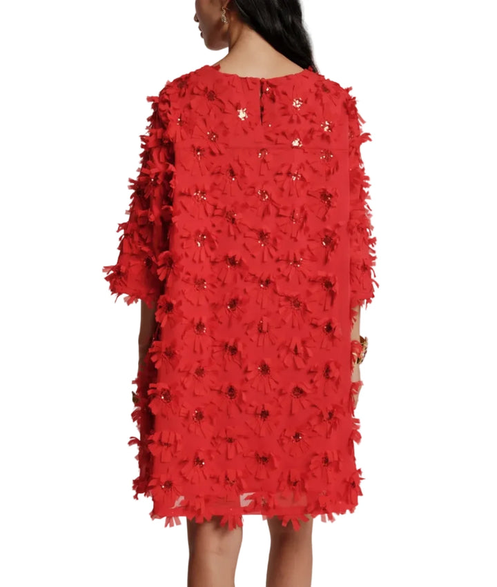 Edie Daisy Applique Mini Dress by Frances Valentine