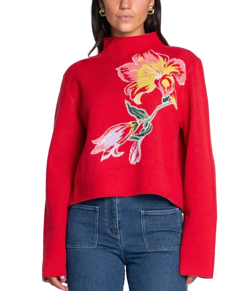 The Stevie Sweater is a sleek 70&