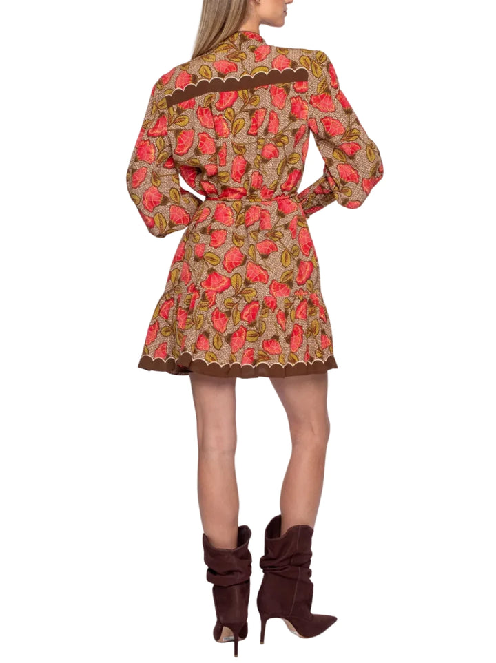 Brunn Dress in Fan Toss by Elizabeth James the Label
