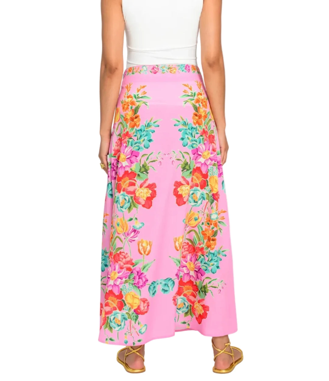 Anita Skirt in Tulip Tapestry by Elizabeth James the Label