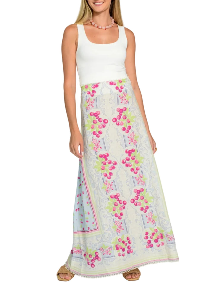 Coco Top &amp; Anita Skirt Set in Cherries by Elizabeth James the Label