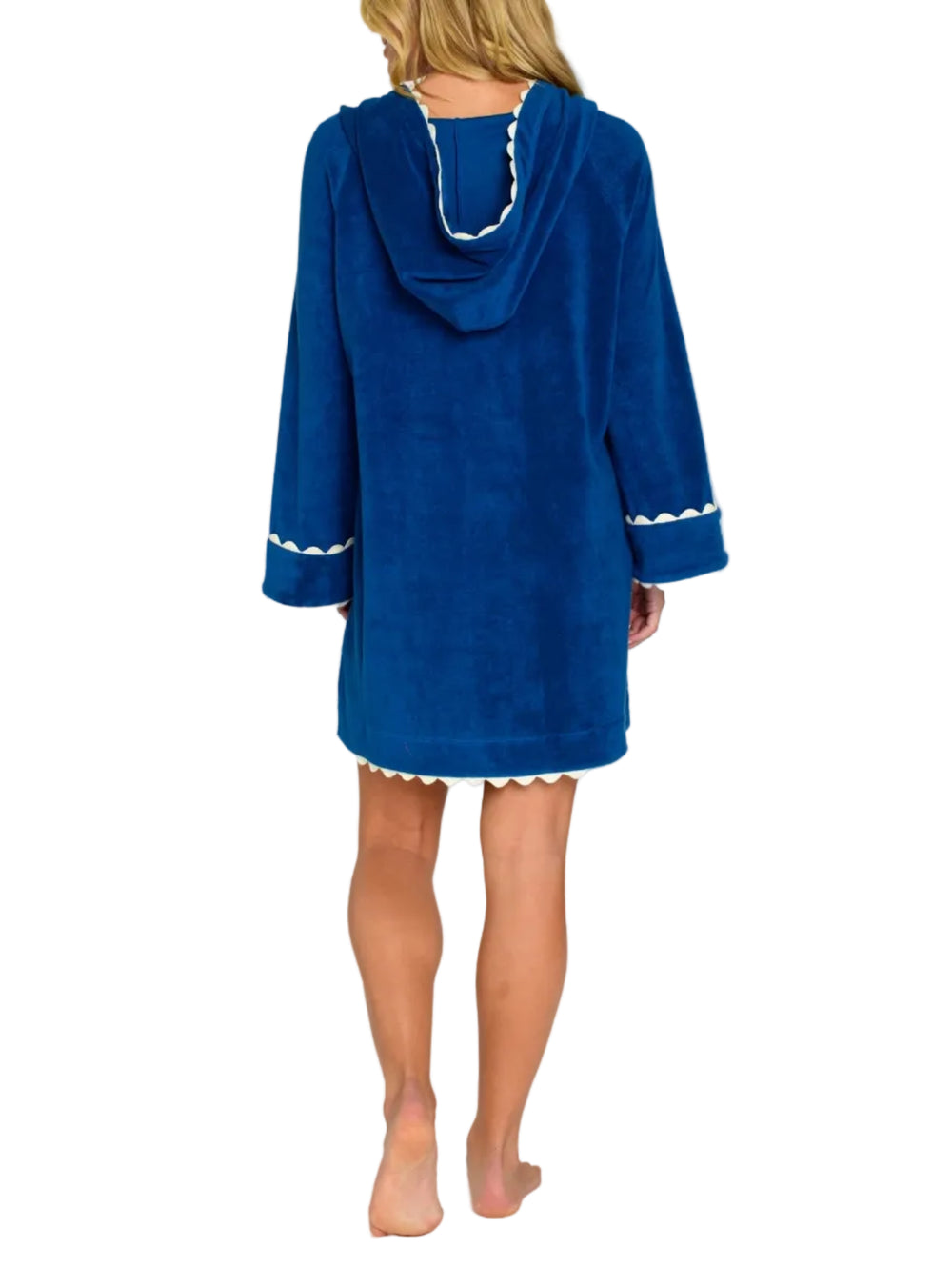 Laguna Caftan in Navy Peony