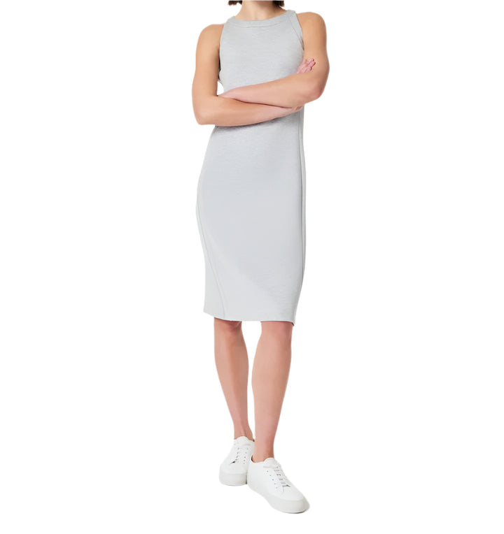 AirEssentials Midi Tank Dress in Light Grey Heather by Spanx