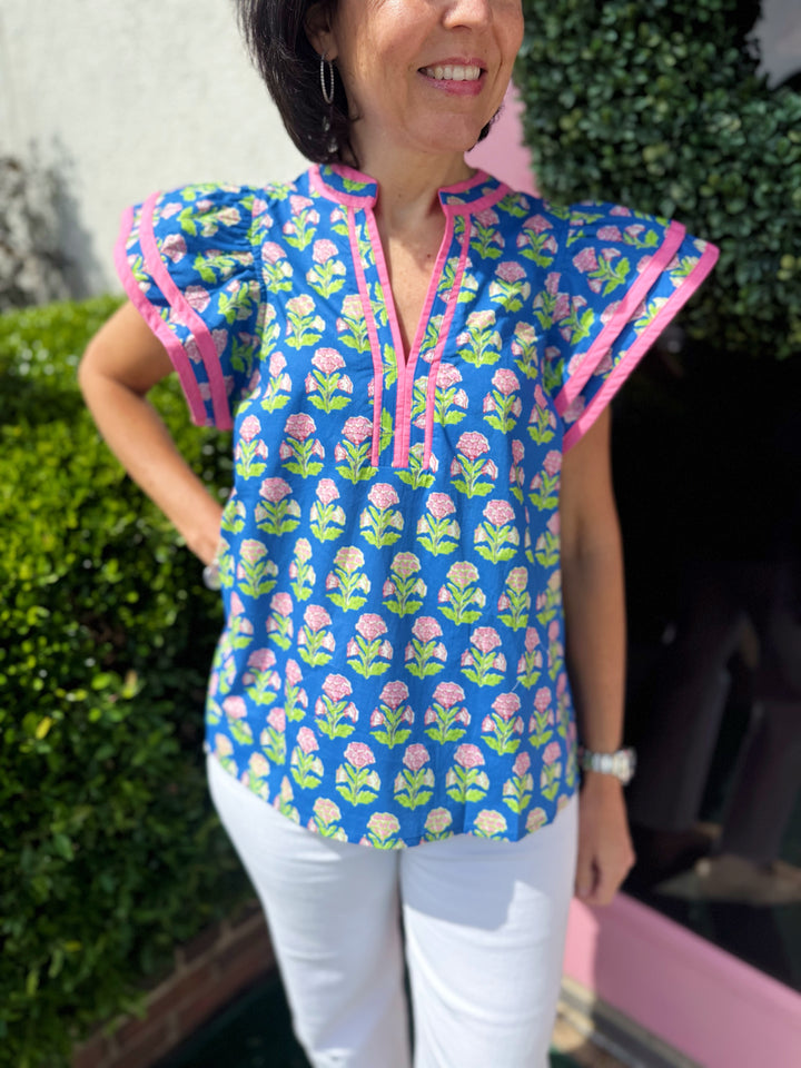 Shelly Floral Top