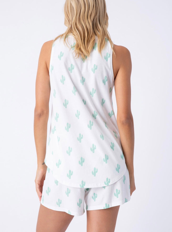 Playful Prints PJ Set in Ivory