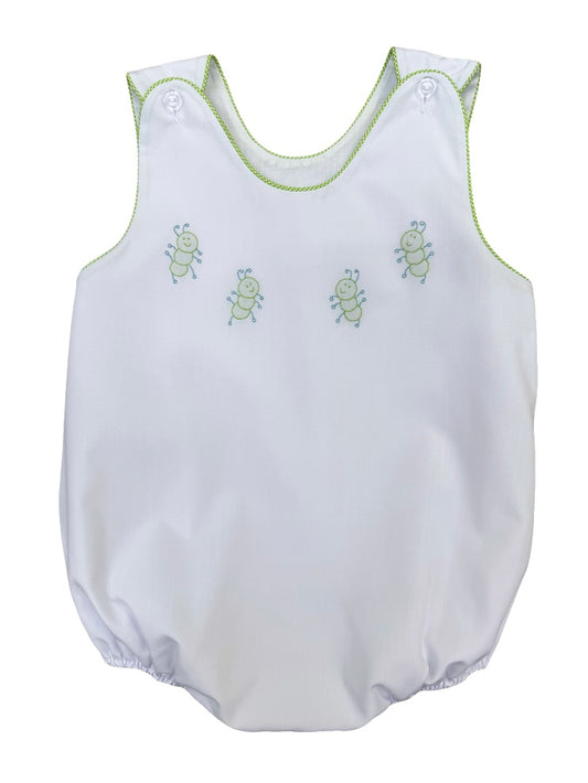 Auraluz Embroidered Worm Sleeveless Bubble