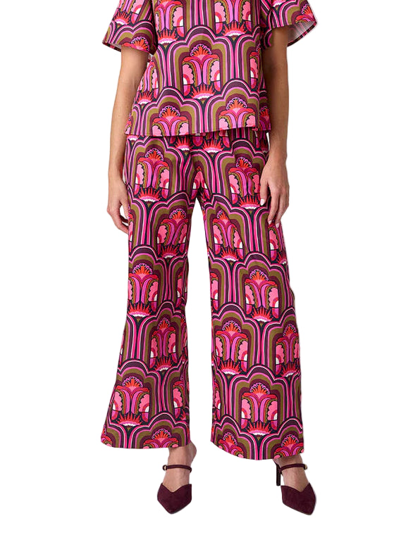 Elevate your holiday style with the Jasper Pant! This high-waited, wide-leg pant features a side zipper and an elasticized back waistband for comfort and ease. The Jasper pairs perfectly with our collection of tops and sweaters for a chic, polished look.

