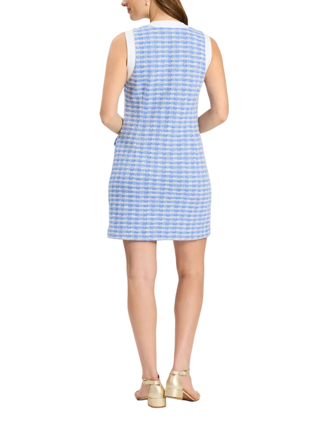 Kirk Knit Dress in Vista Blue by Tyler Boe