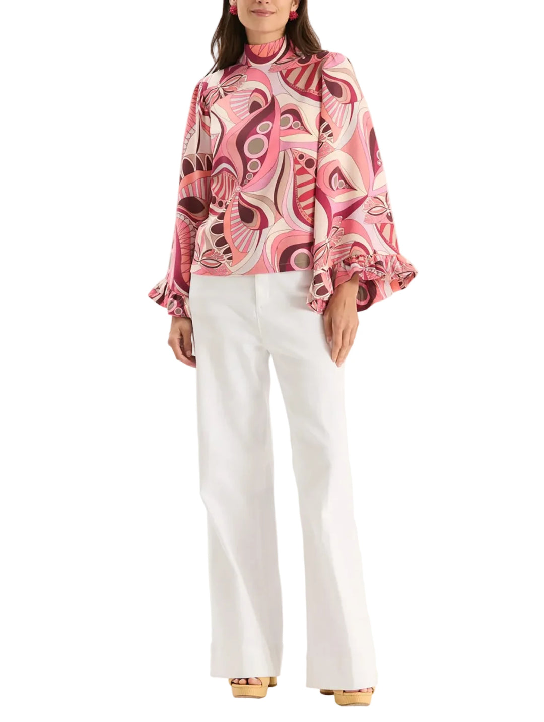 Sarah Tucci Knit Capelet - Pickering Boxwood