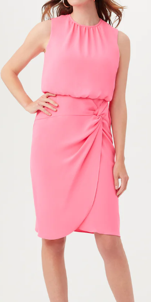 Genoa Dress in Papillon Pink by Trina Turk