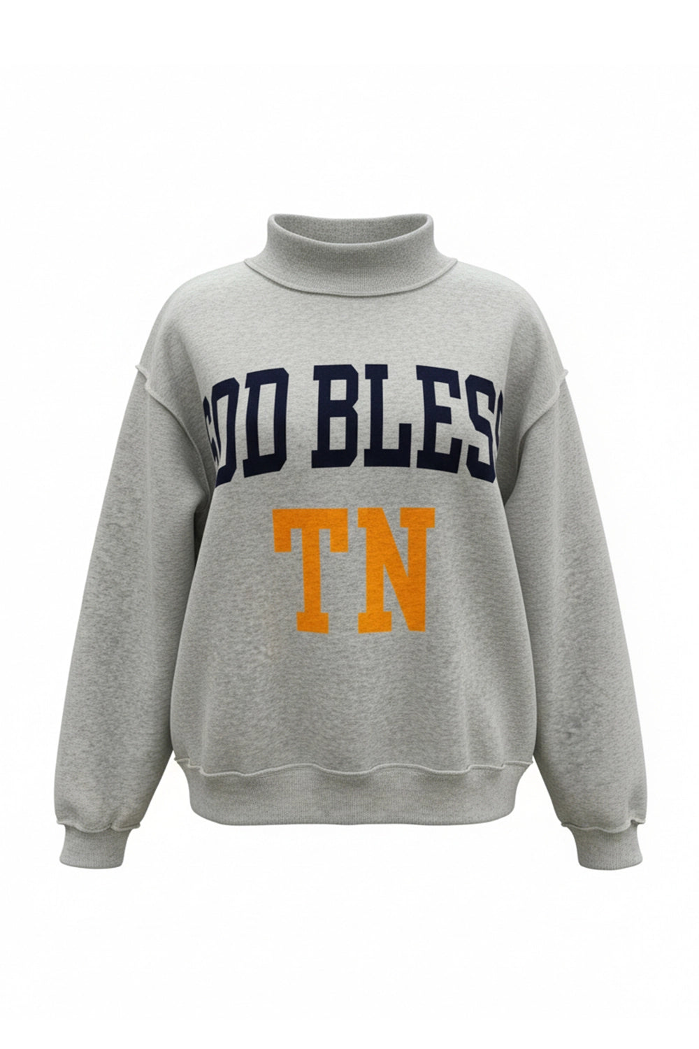God Bless TN Mock Neck Sweatshirt