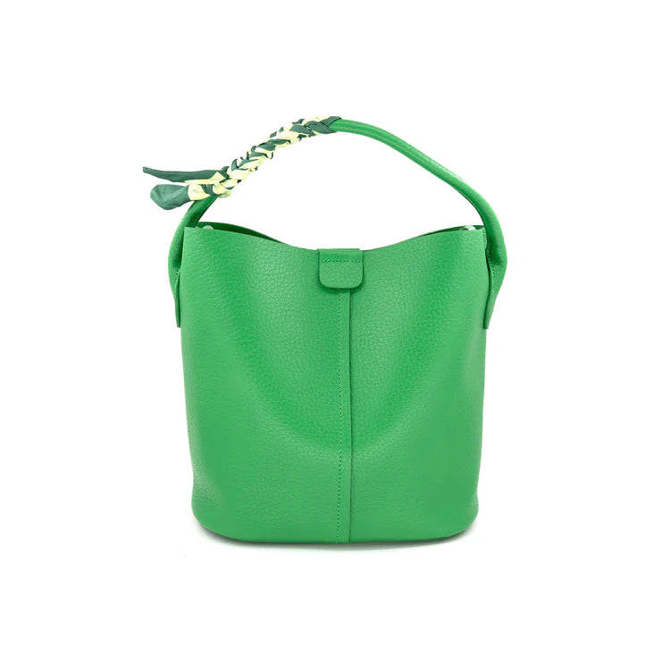 Jennifer Leather Purse - Pickering Boxwood